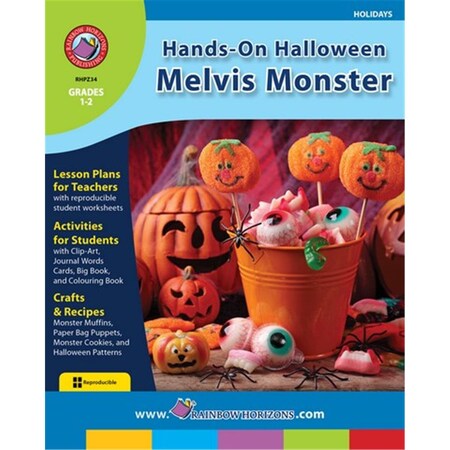 Rainbow Horizons Hands on Halloween Melvis Monster - Grade 1 to 2 Z34